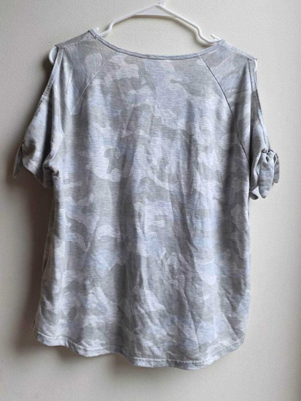 Jane and Delancey Gray Camo Short Sleeve Jersey Size XL - Picture 14 of 15